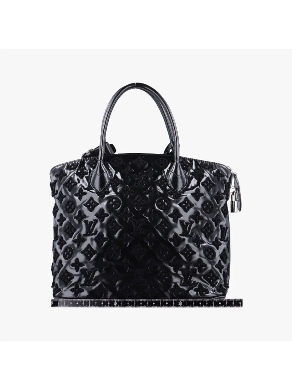 Louis Vuitton Lockit Noir Vernis Embroidery